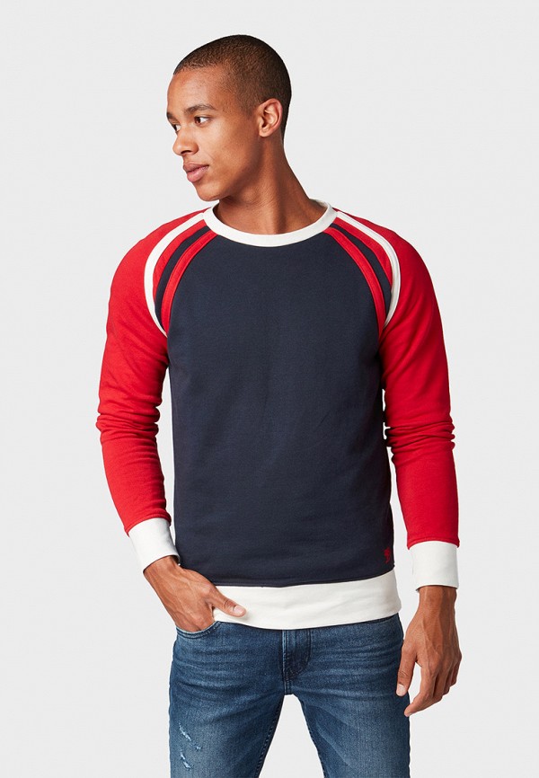 

Свитшот Tom Tailor Denim, Мультиколор, Tom Tailor Denim TO172EMFOJC9
