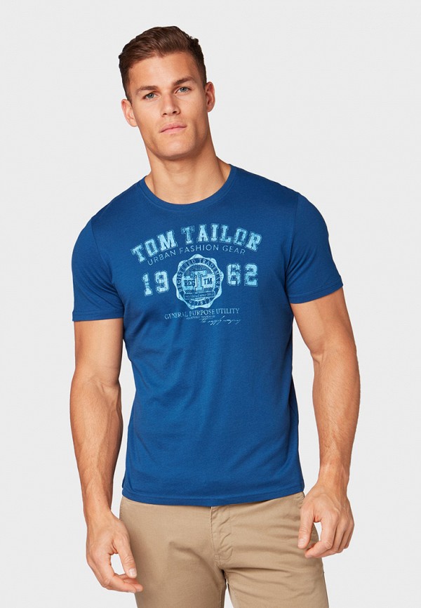 

Футболка Tom Tailor, Синий, Tom Tailor TO172EMGBDS4