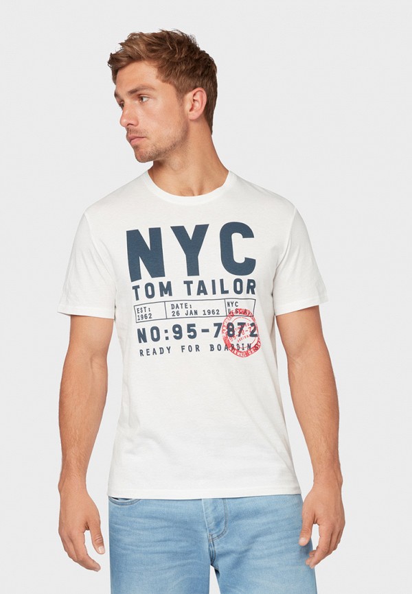 

Футболка Tom Tailor, Белый