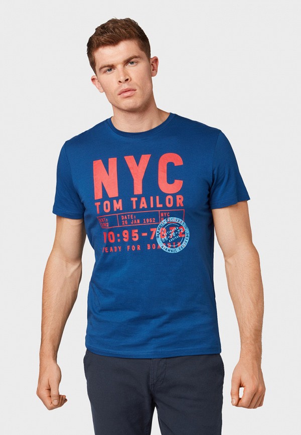 

Футболка Tom Tailor, Синий