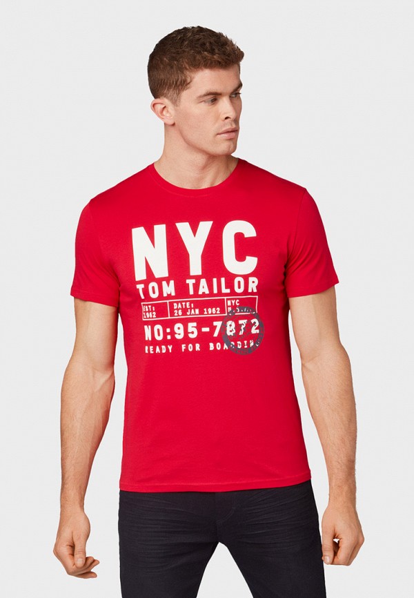 

Футболка Tom Tailor, Красный