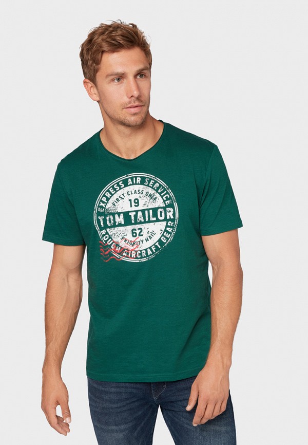 

Футболка Tom Tailor, Зеленый
