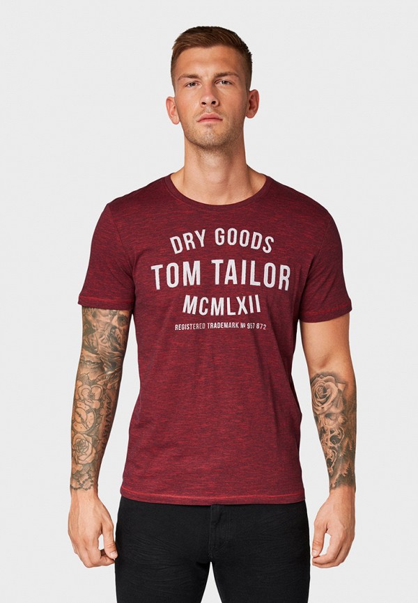 

Футболка Tom Tailor, Бордовый