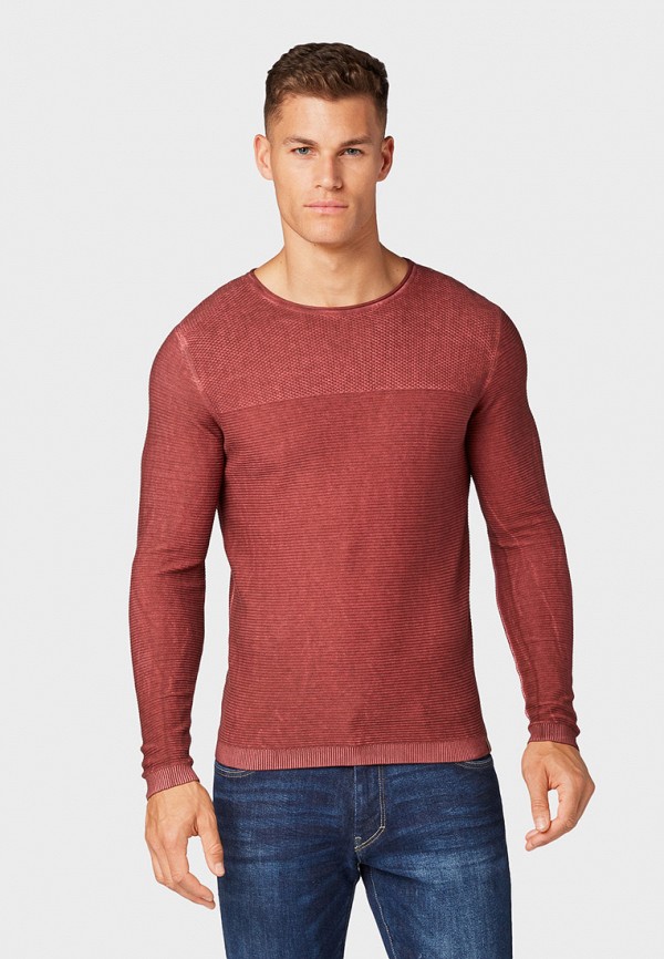 

Джемпер Tom Tailor, Красный, Tom Tailor TO172EMGBFD7