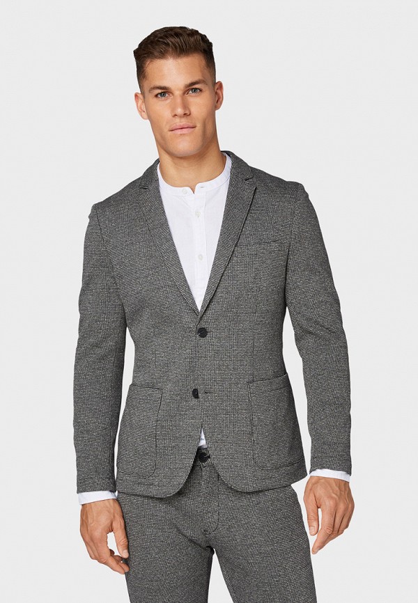 

Пиджак Tom Tailor, Серый