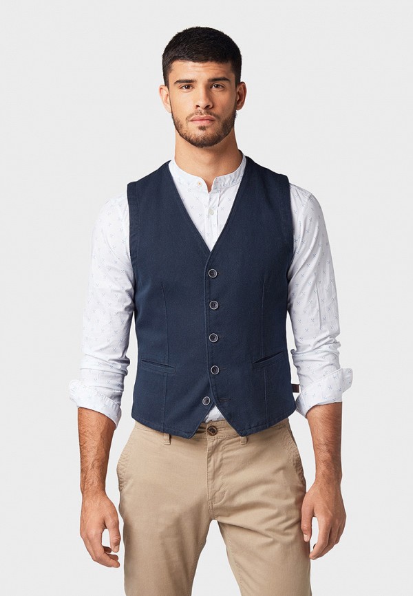 

Жилет Tom Tailor, Синий