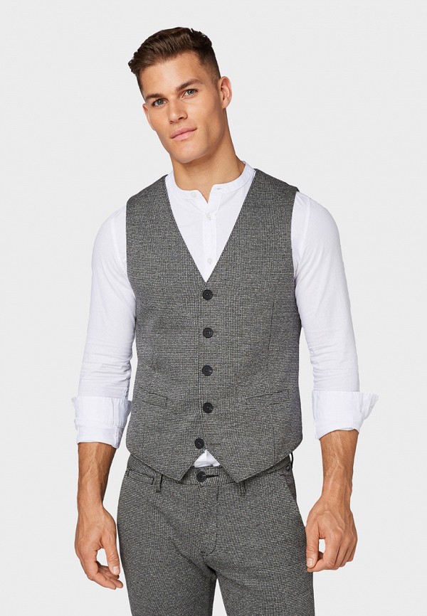 

Жилет Tom Tailor, Серый
