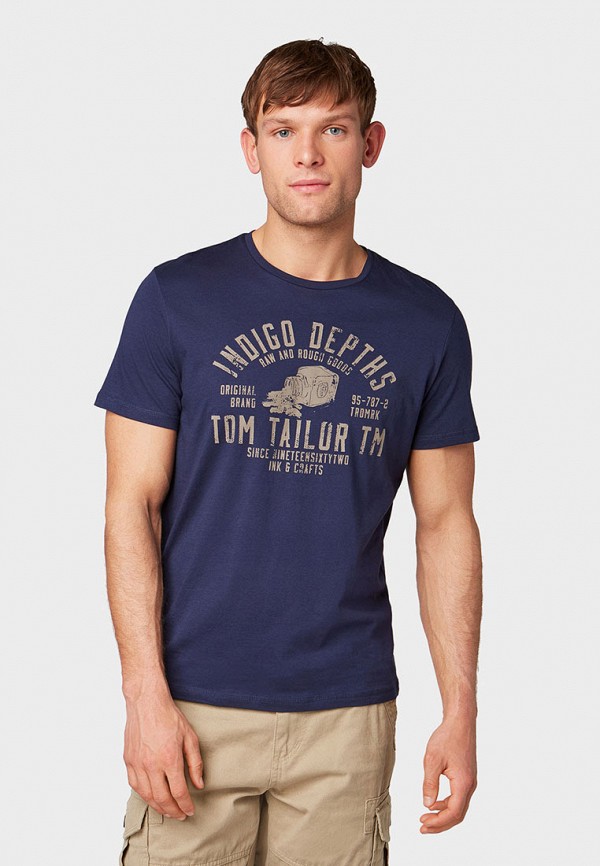 

Футболка Tom Tailor, Синий