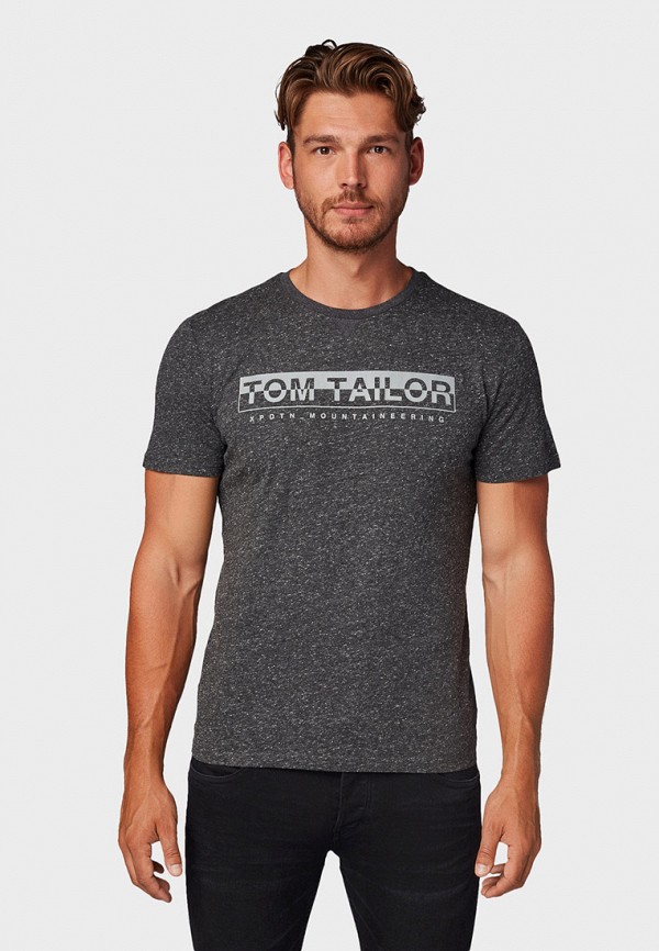 

Футболка Tom Tailor, Серый, Tom Tailor TO172EMHEHQ5