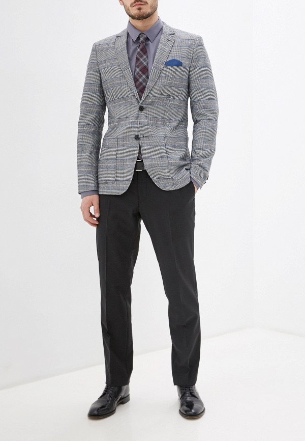 

Пиджак Tom Tailor, Серый, Tom Tailor TO172EMHNBL0