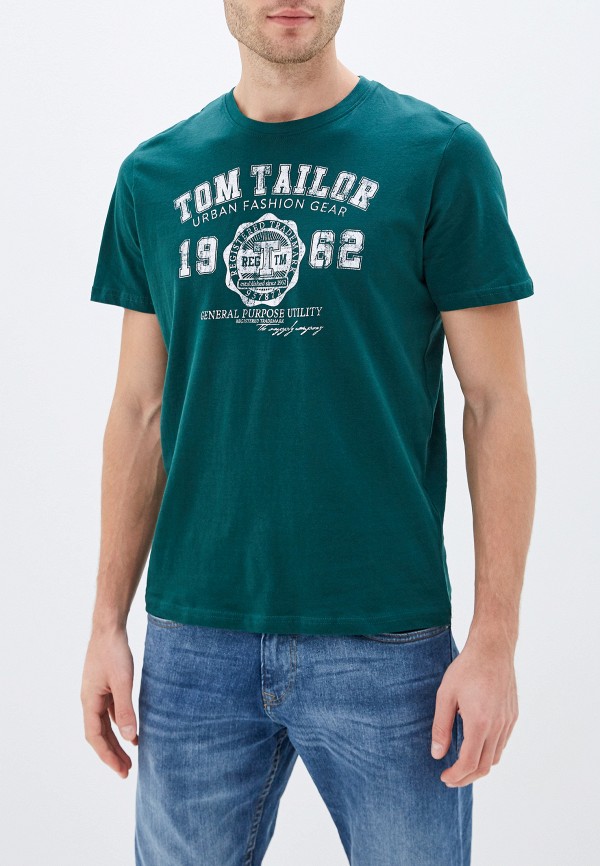 

Футболка Tom Tailor, Зеленый