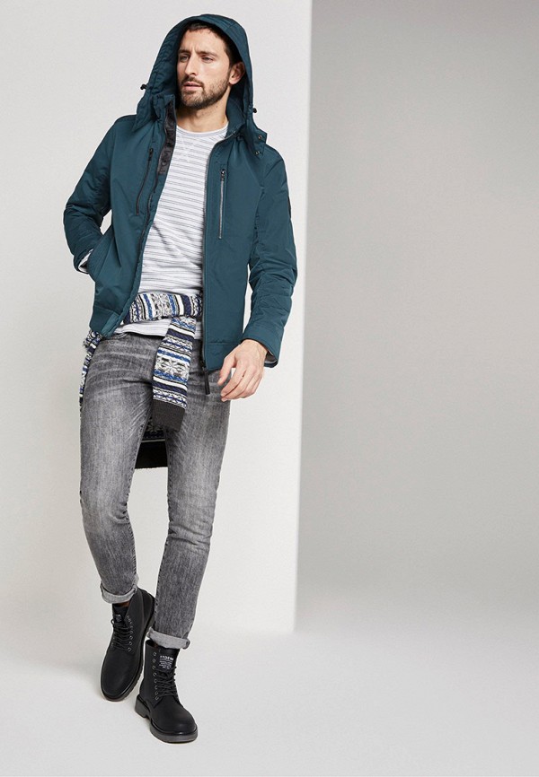 

Куртка Tom Tailor, Зеленый, Tom Tailor TO172EMHQFE4