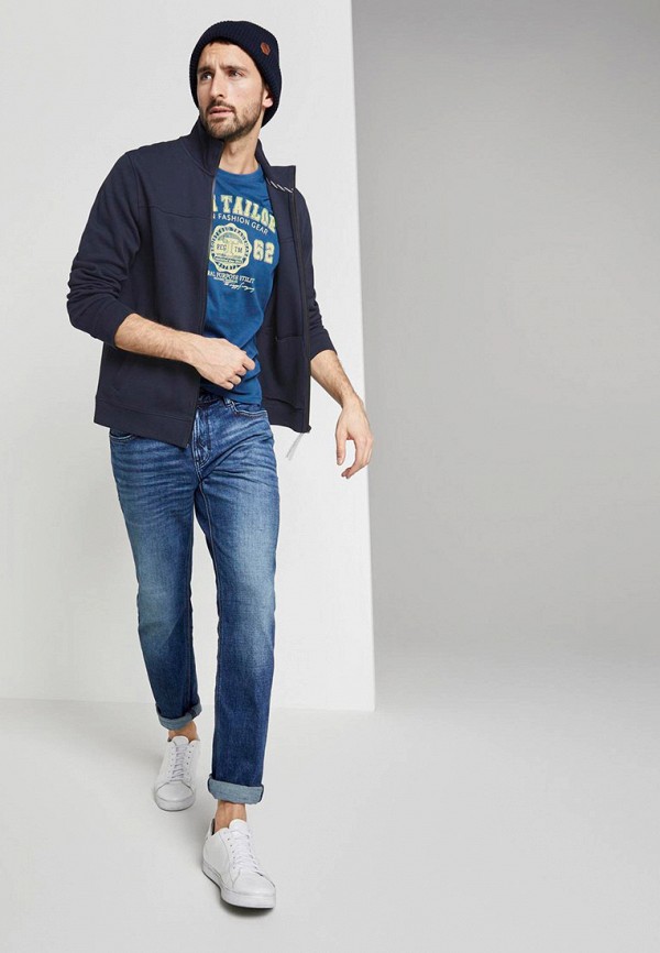 

Футболка Tom Tailor, Синий, Tom Tailor TO172EMHQFK4