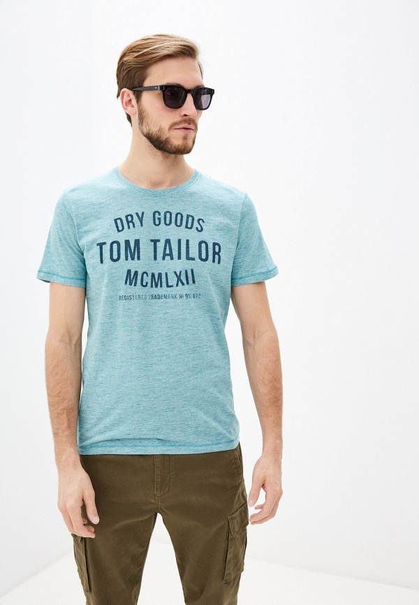 

Футболка Tom Tailor, Бирюзовый