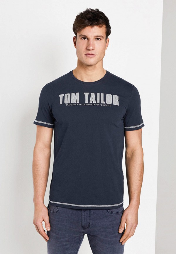 

Футболка Tom Tailor, Синий, Tom Tailor TO172EMHQFN5