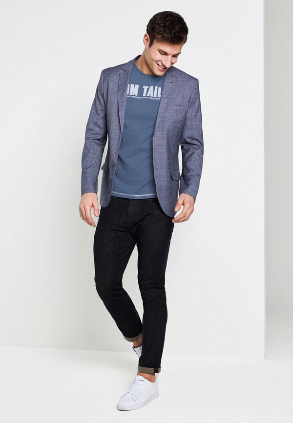 

Футболка Tom Tailor, Синий, Tom Tailor TO172EMHQFN7