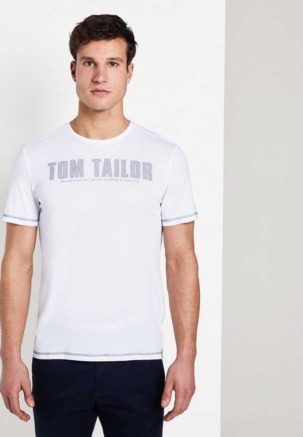 

Футболка Tom Tailor, Белый, Tom Tailor TO172EMHQFN8