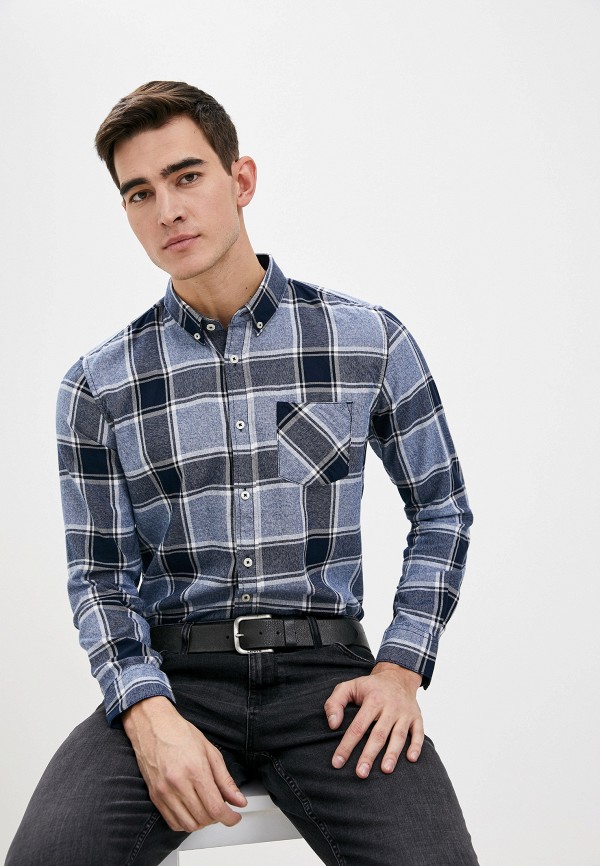

Рубашка Tom Tailor, Синий