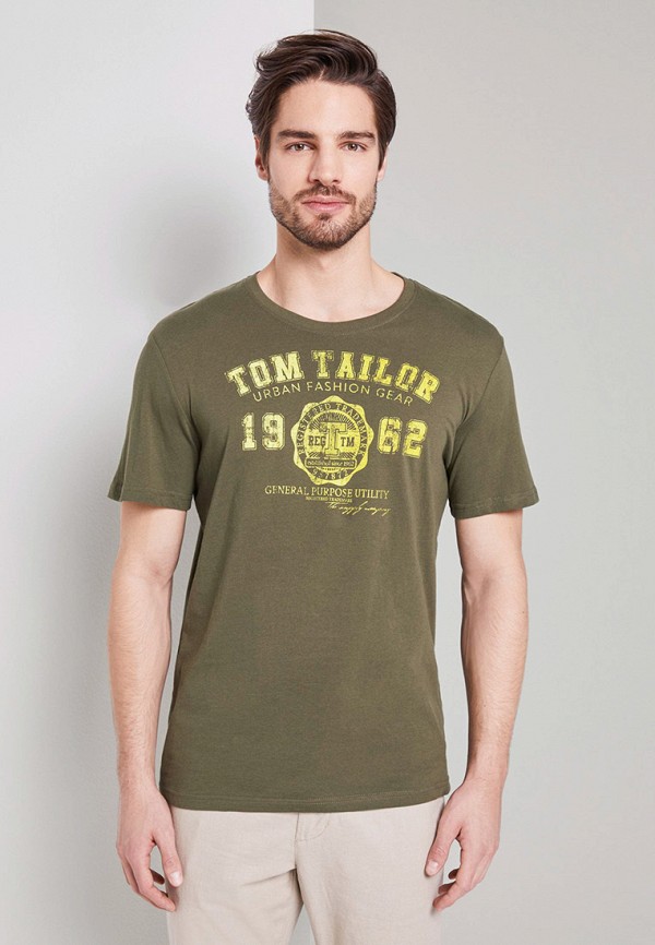 

Футболка Tom Tailor, Хаки