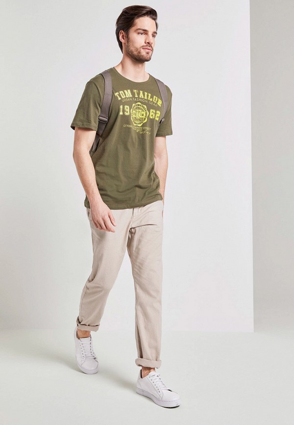 

Футболка Tom Tailor, Хаки, Tom Tailor TO172EMIAZN7