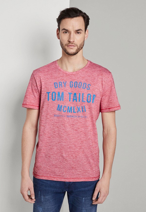 

Футболка Tom Tailor, Красный, Tom Tailor TO172EMIAZO1