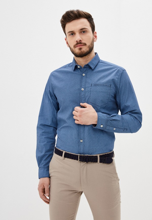 

Рубашка Tom Tailor, Синий