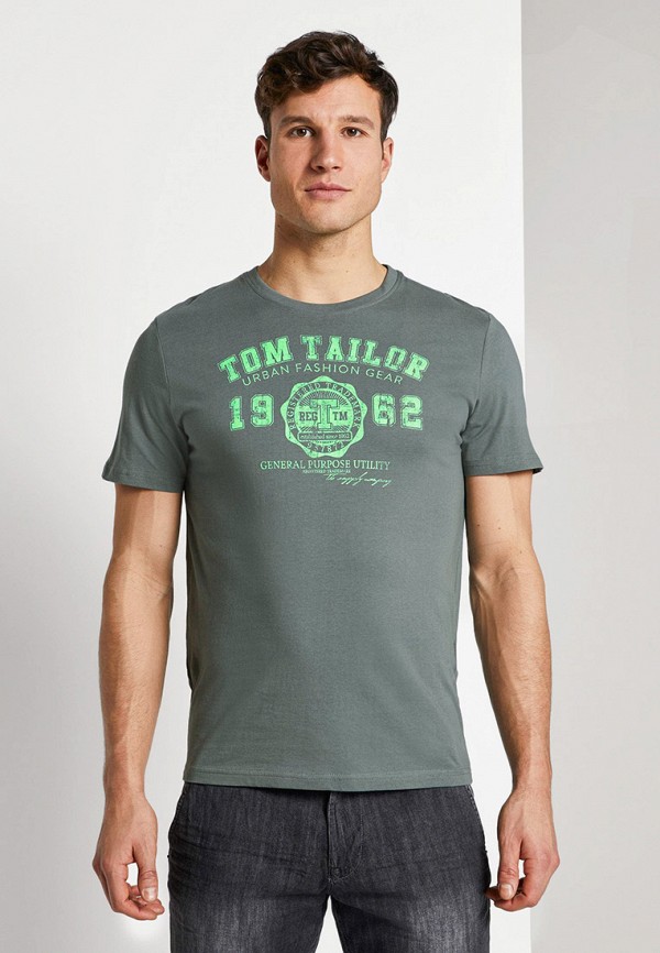 

Футболка Tom Tailor, Зеленый, Tom Tailor TO172EMIBAL3