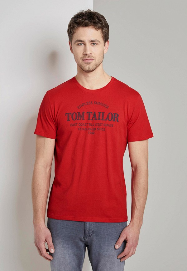 

Футболка Tom Tailor, Красный