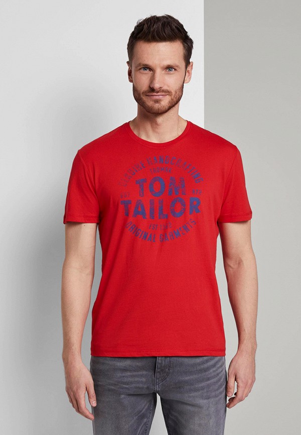 

Футболка Tom Tailor, Красный