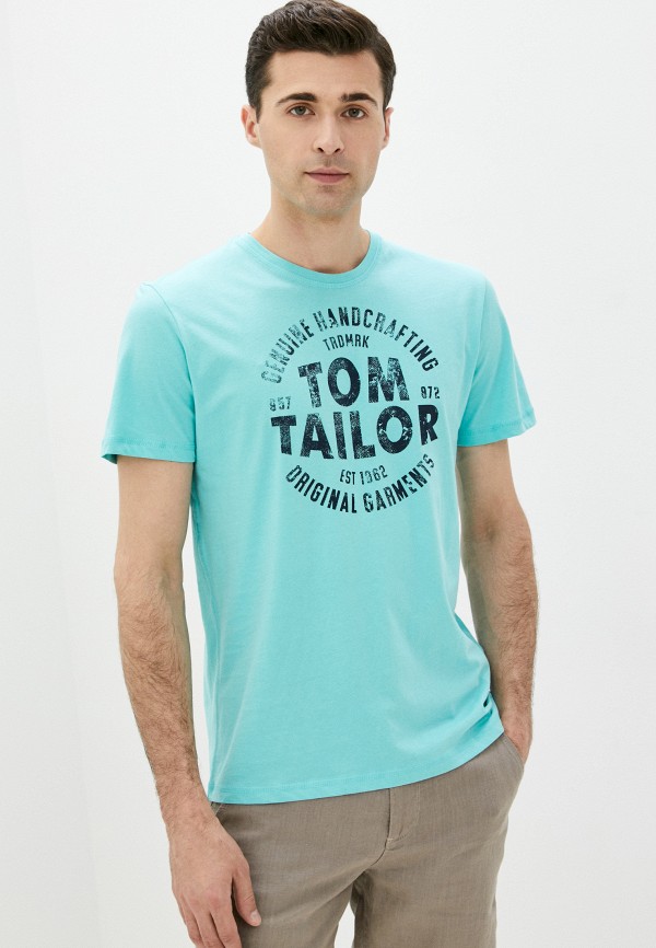 

Футболка Tom Tailor, Бирюзовый