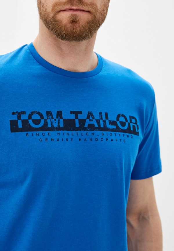 

Футболка Tom Tailor, Синий, Tom Tailor TO172EMIBBK8