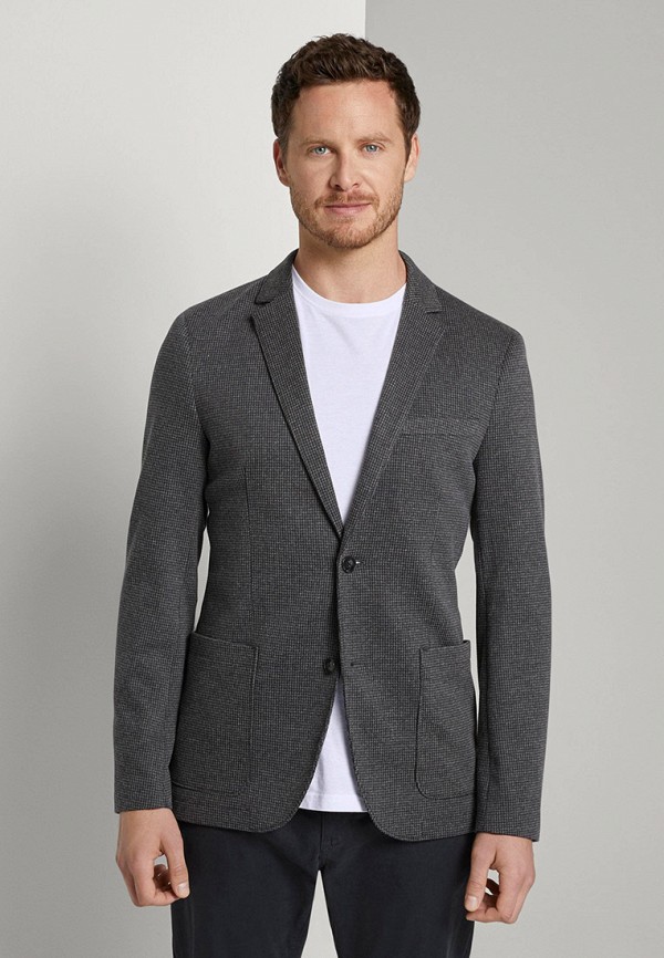 

Пиджак Tom Tailor, Серый