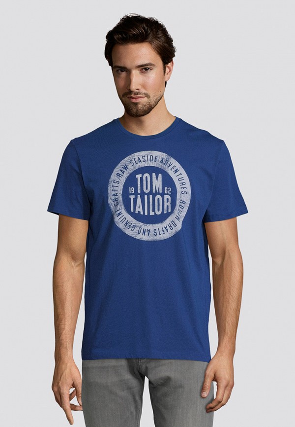 

Футболка Tom Tailor, Синий, Tom Tailor TO172EMKJUP3