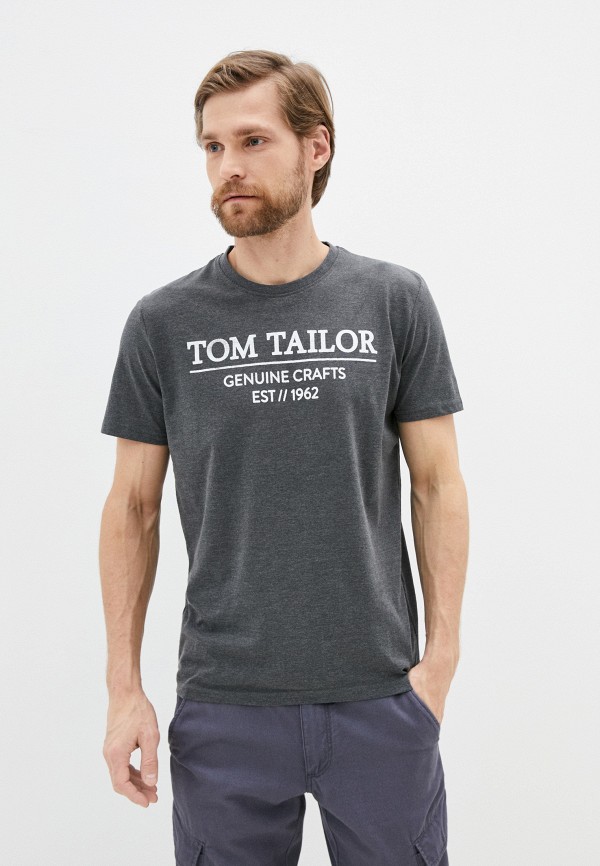 

Футболка Tom Tailor, Серый, Tom Tailor TO172EMLIDT8