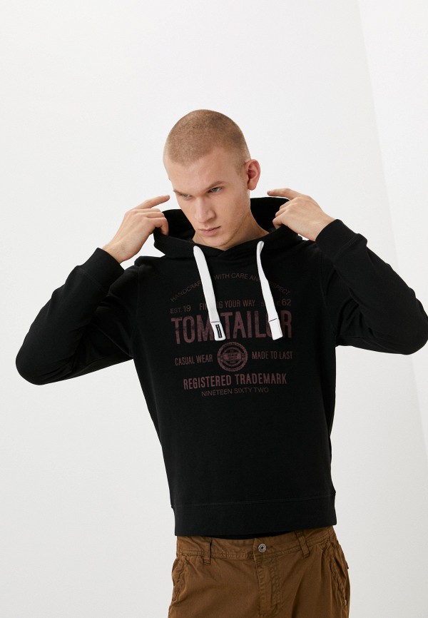

Худи Tom Tailor, Черный, Tom Tailor TO172EMLQNN2