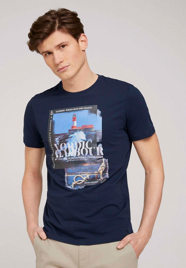 

Футболка Tom Tailor, Синий