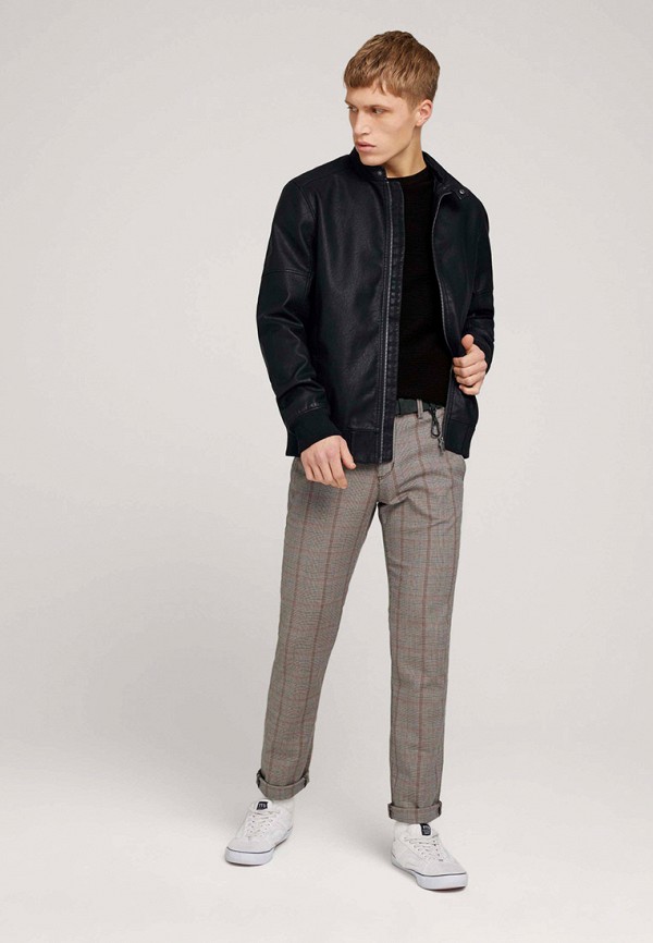 фото Куртка кожаная tom tailor denim