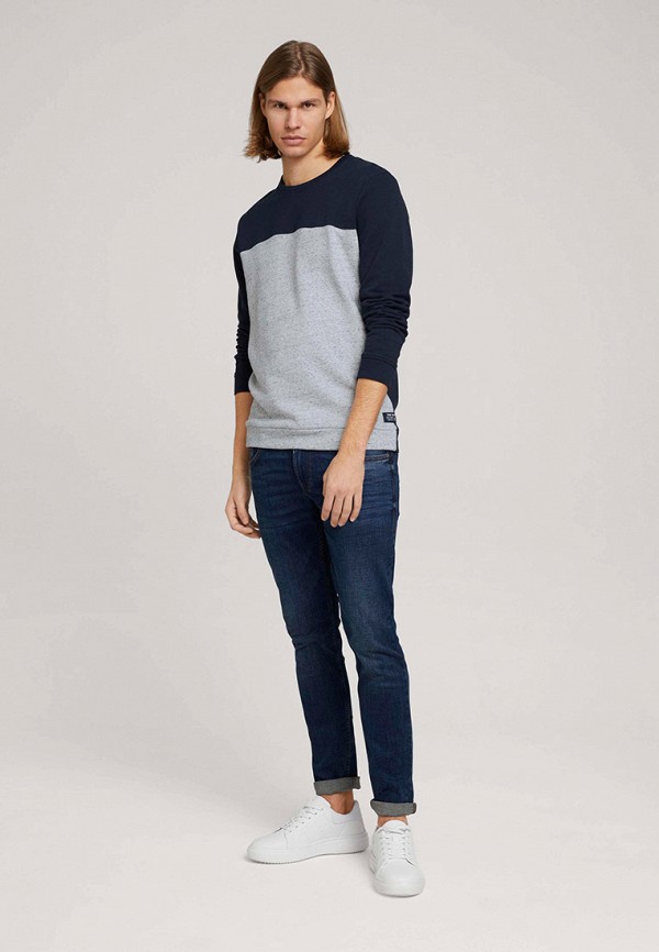 

Свитшот Tom Tailor Denim, Синий