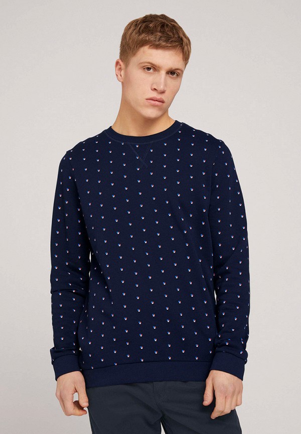 

Свитшот Tom Tailor Denim, Синий