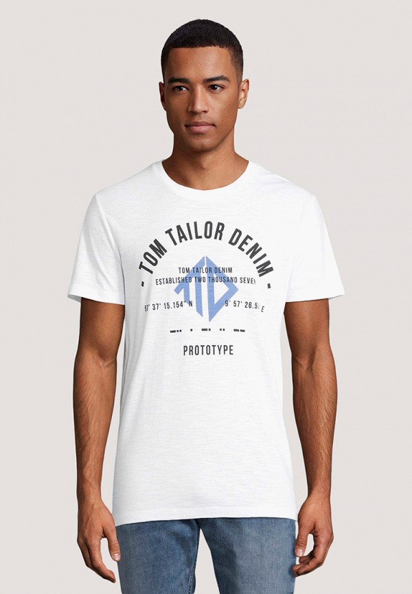 

Футболка Tom Tailor Denim, Белый