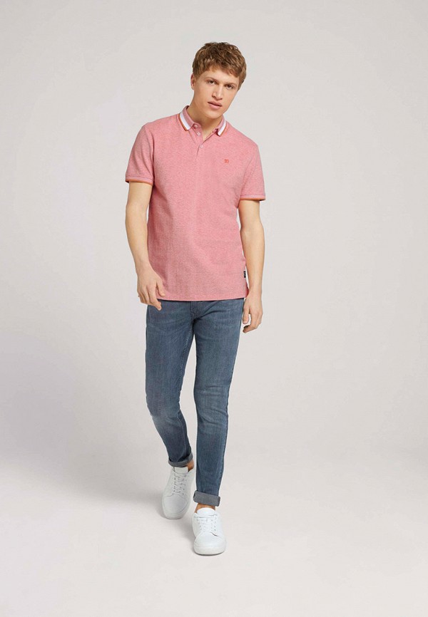 

Поло Tom Tailor Denim, Розовый, Tom Tailor Denim TO172EMMNAQ6