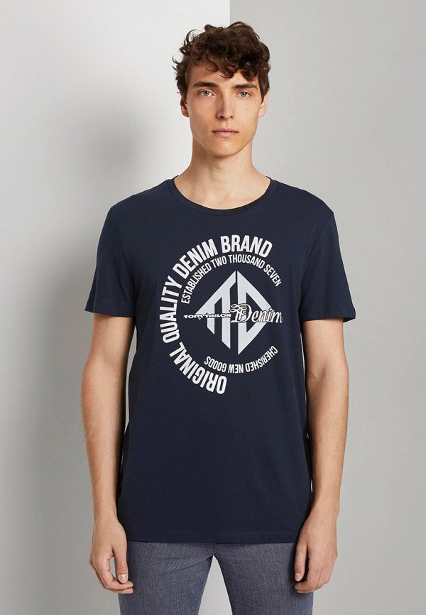 

Футболка Tom Tailor Denim, Синий