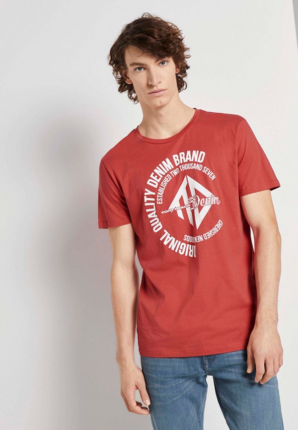 

Футболка Tom Tailor Denim, Красный