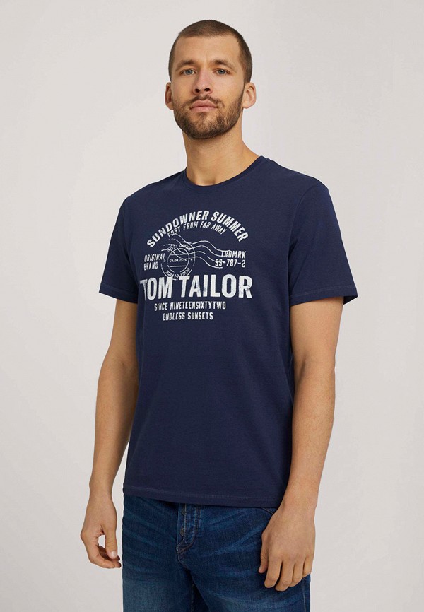 

Футболка Tom Tailor, Синий