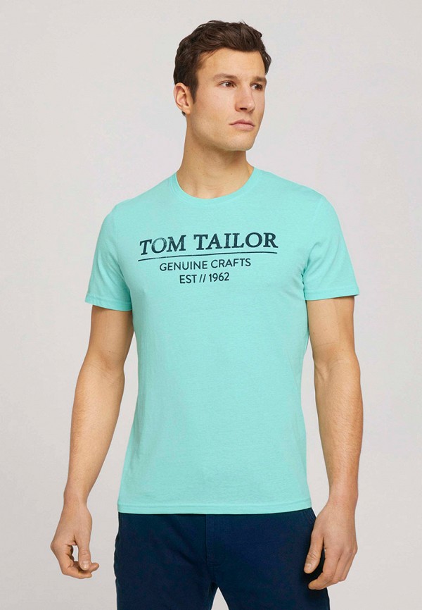 

Футболка Tom Tailor, Бирюзовый