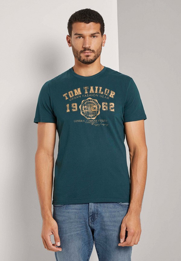 

Футболка Tom Tailor, Бирюзовый