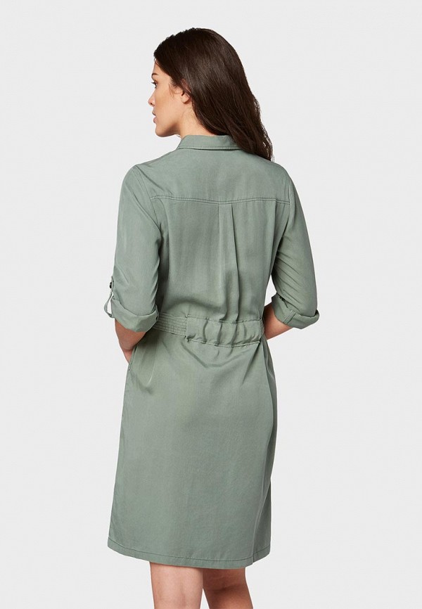 

Платье Tom Tailor; Tom Tailor TO172EWDTIX9, Хаки