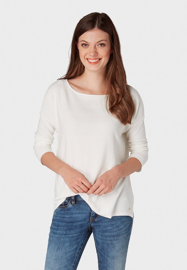 

Лонгслив Tom Tailor Denim, Белый