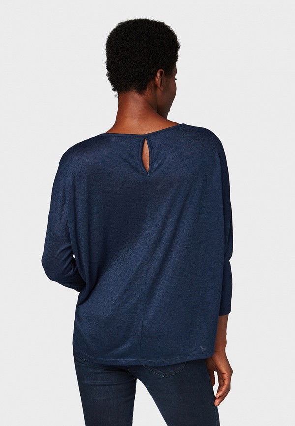 

Лонгслив Tom Tailor Denim, Tom Tailor Denim TO172EWFOJG1, Синий
