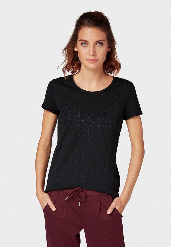 

Футболка Tom Tailor Denim, Черный